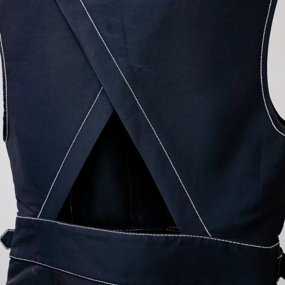 3.1 Phillip Lim PS/16 Contrast Stitching Sleeveless Dress - Picture 10 of 14